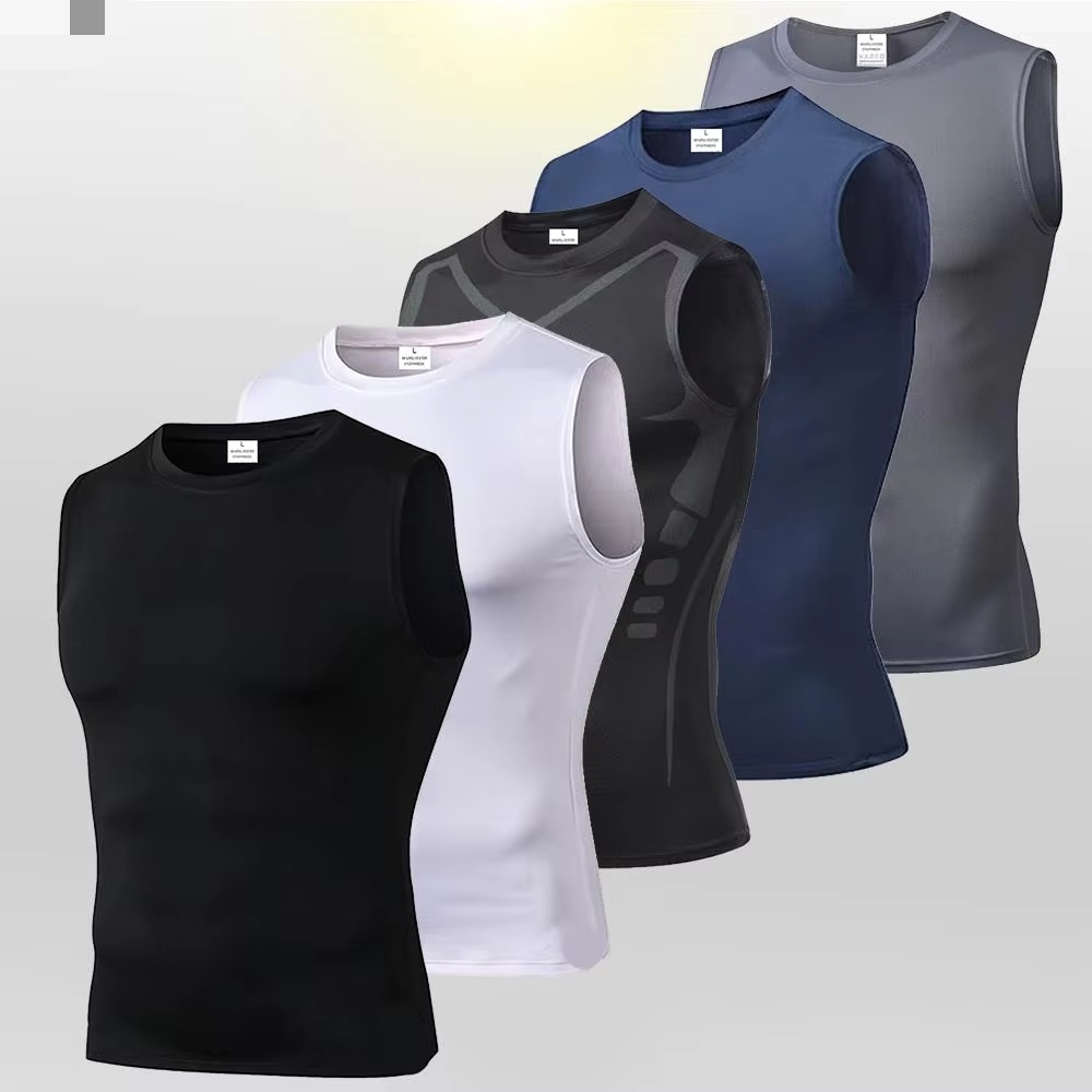 Compression Shorts Athletes - กางเกงรัดกล้ามเนื้อผู้ชาย เลกกิ้งระบายอากาศแห้งเร็ว เลกกิ้งกีฬา ชุดซับในสำหรับวิ่ง กางเกงขาสั้นออกกำลังกาย ﻿