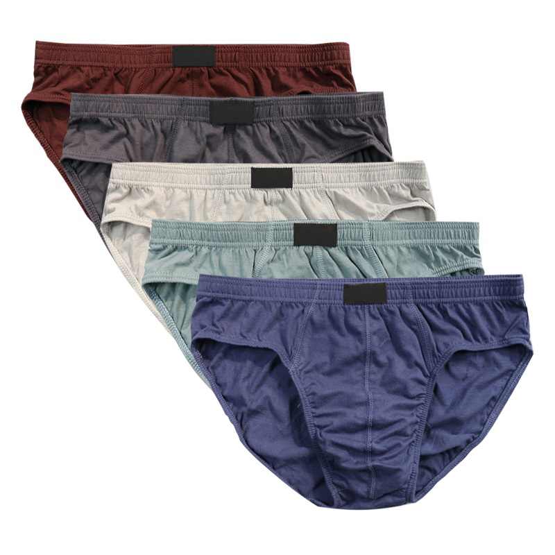 Multi Pack Underwear - 4 ชิ้น/ล็อต 100% Cotton Mens Plus