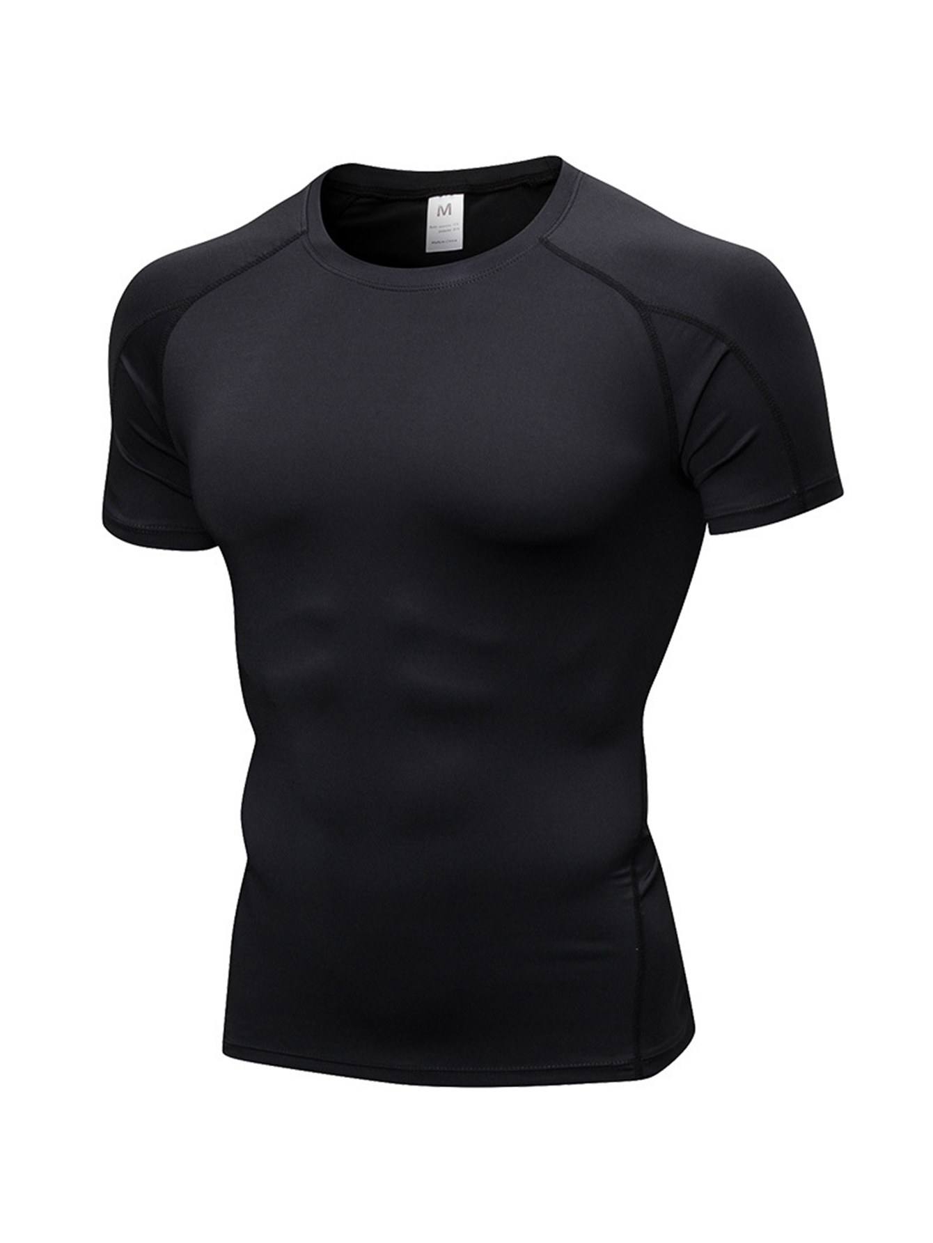 T Shirt Tight Fit - เสื้อยืดแขนสั้นสำหรับออกกำลังกาย วิ่ง และฝึกซ้อม ที่มีคุณสมบัติยืดหยุ่นสูง กระชับรูปร่าง แห้งเร็ว