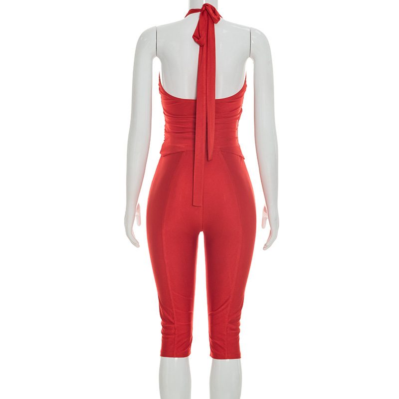ชุดเซ็ต 2 ชิ้นสำหรับผู้หญิง ทร - Suspender Tank Top บทวิจารณ์และราคา