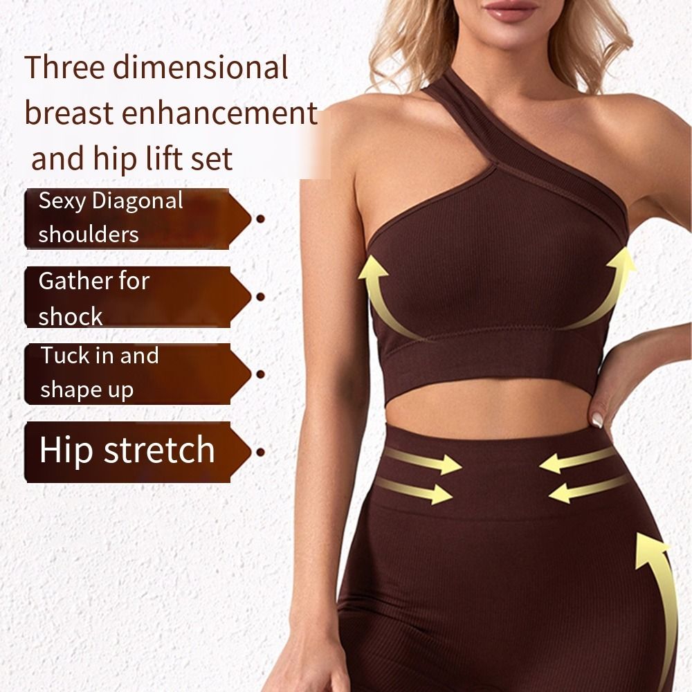 ชุดออกกำลังกายผู้หญิงแบบไร้ตะเ - Tank Top Ribbed บทวิจารณ์และราคา