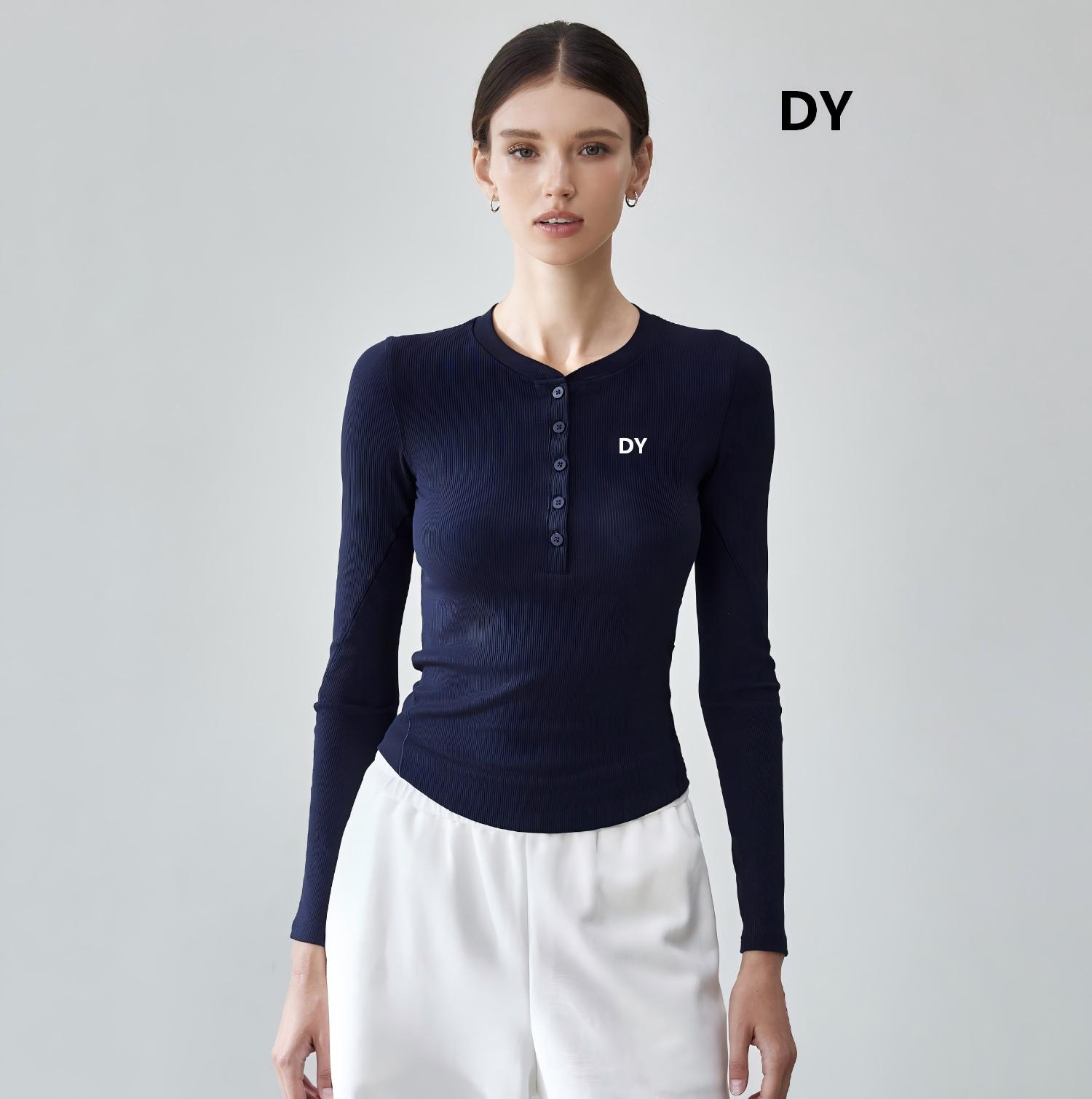 เสื้อยืดแขนยาวคอกลมสำหรับออกกำ - T Shirt Tight Fit บทวิจารณ์และราคา