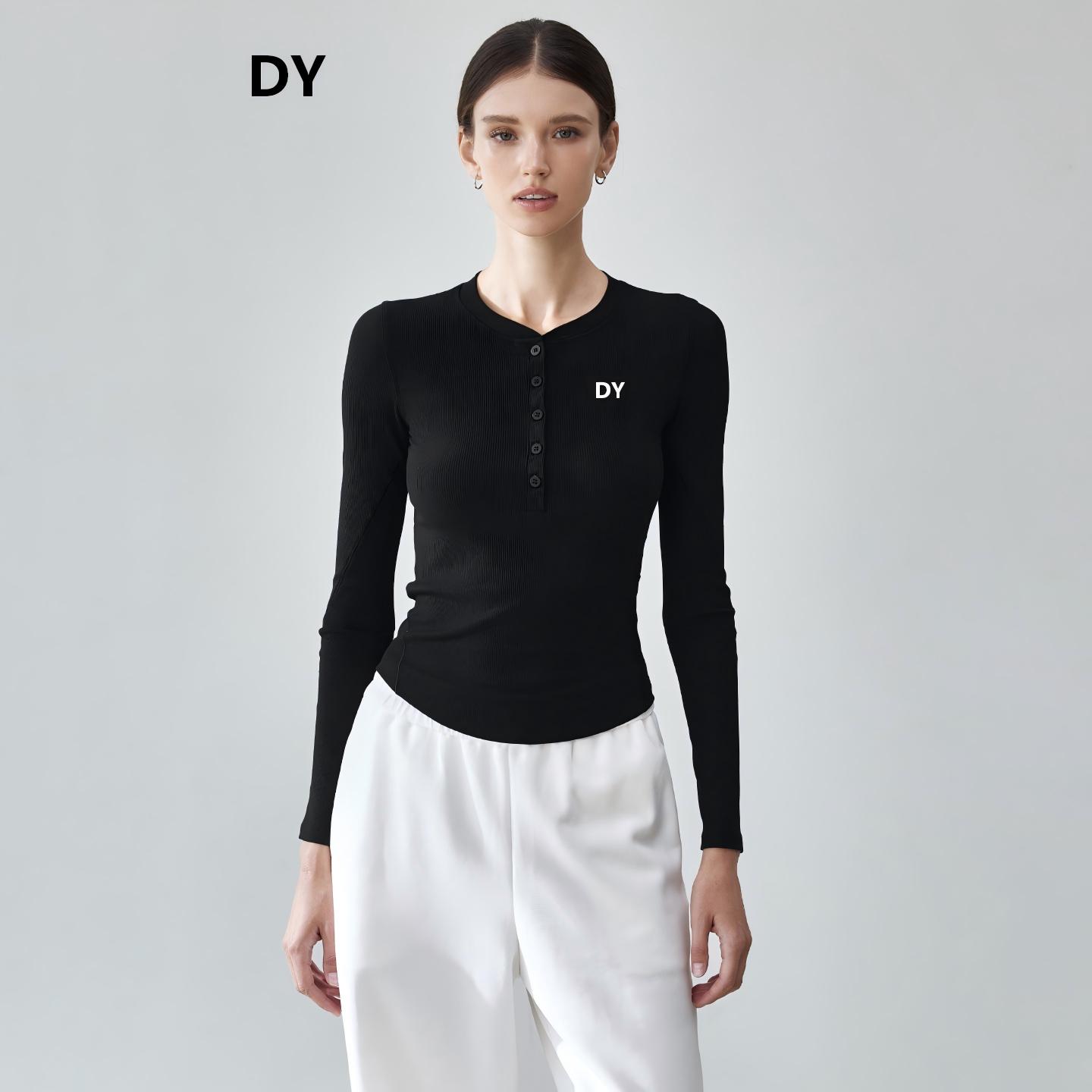 เสื้อยืดแขนยาวคอกลมสำหรับออกกำ - T Shirt Tight Fit บทวิจารณ์และราคา