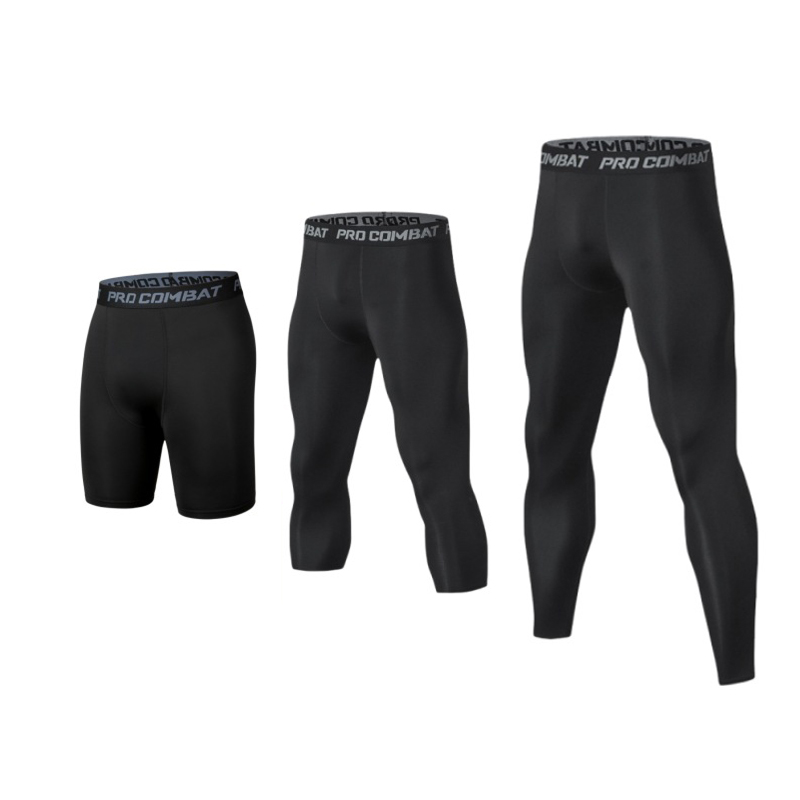 กางเกงรัดรูปชายแบบใหม่ ชุดกระช - Compression Shorts Athletes บทวิจารณ์และราคา