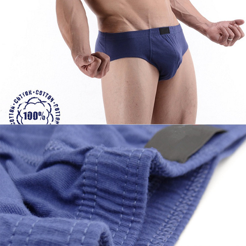 4 ชิ้น/ล็อต 100% Cotton Mens P - Multi Pack Underwear บทวิจารณ์และราคา
