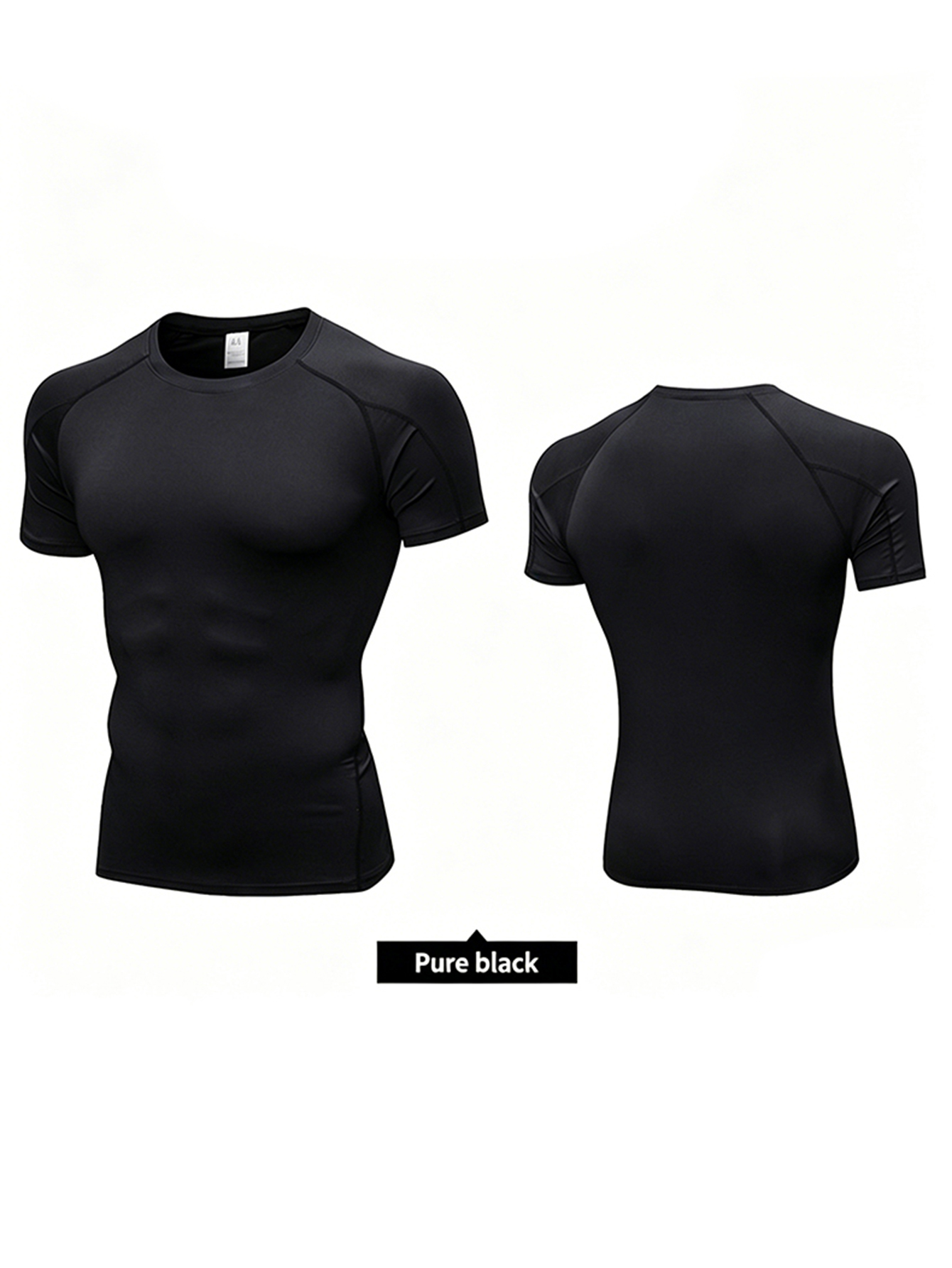 เสื้อยืดแขนสั้นสำหรับออกกำลังก - T Shirt Tight Fit บทวิจารณ์และราคา