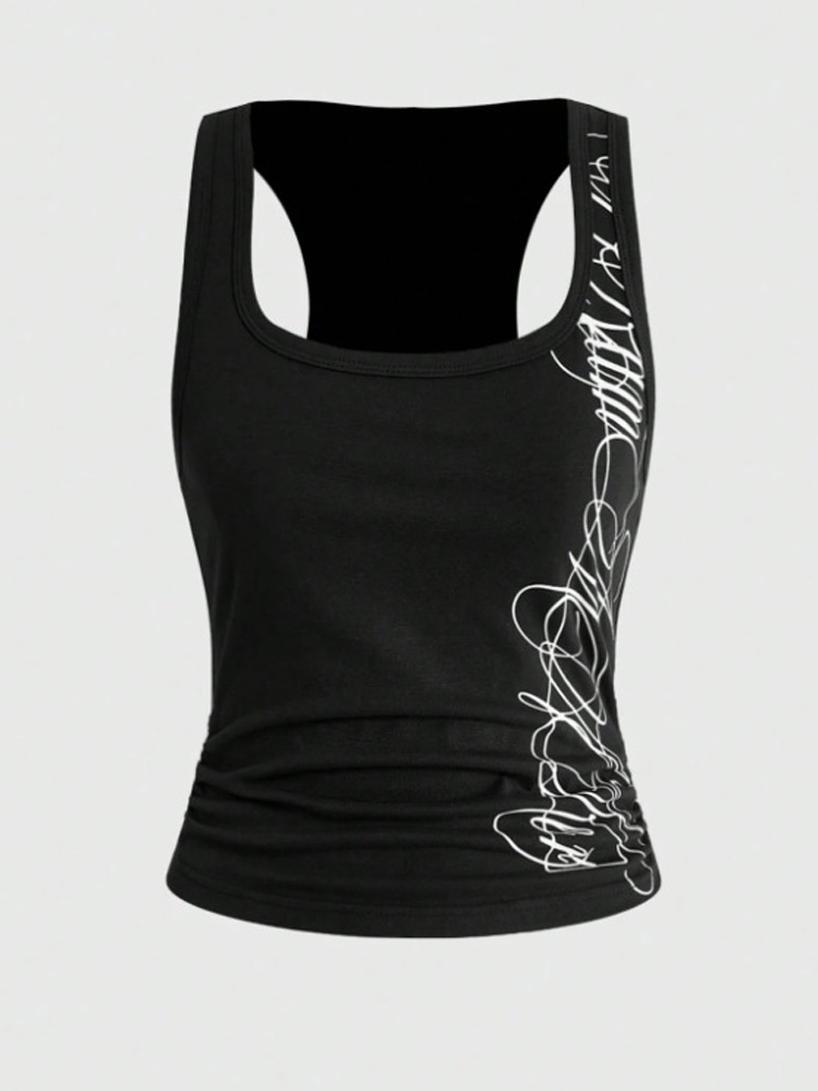 ชุดเซ็ตสองชิ้น เสื้อกล้ามครอปพ - Suspender Tank Top บทวิจารณ์และราคา