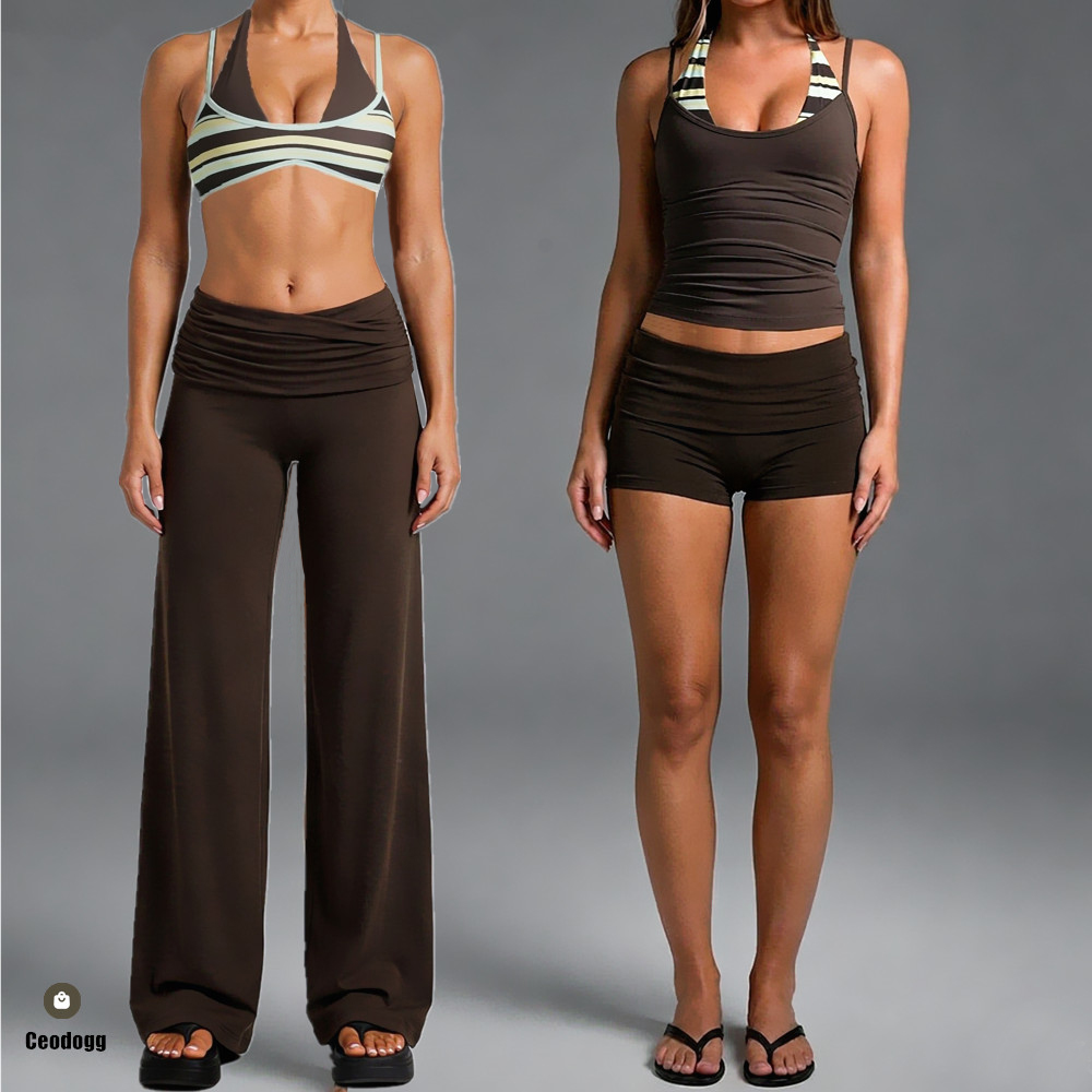 เสื้อชั้นในโยคะแบบมีฟองน้ำสำหร - Suspender Tank Top บทวิจารณ์และราคา